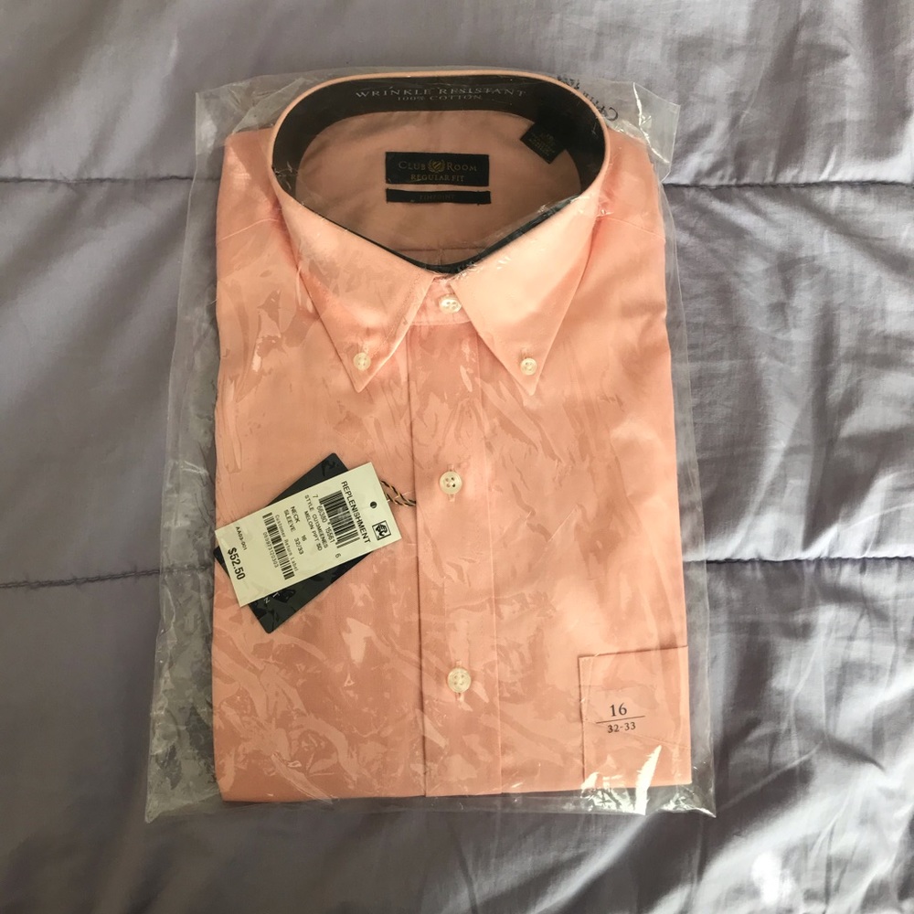 Men’s long sleeve dress shirt